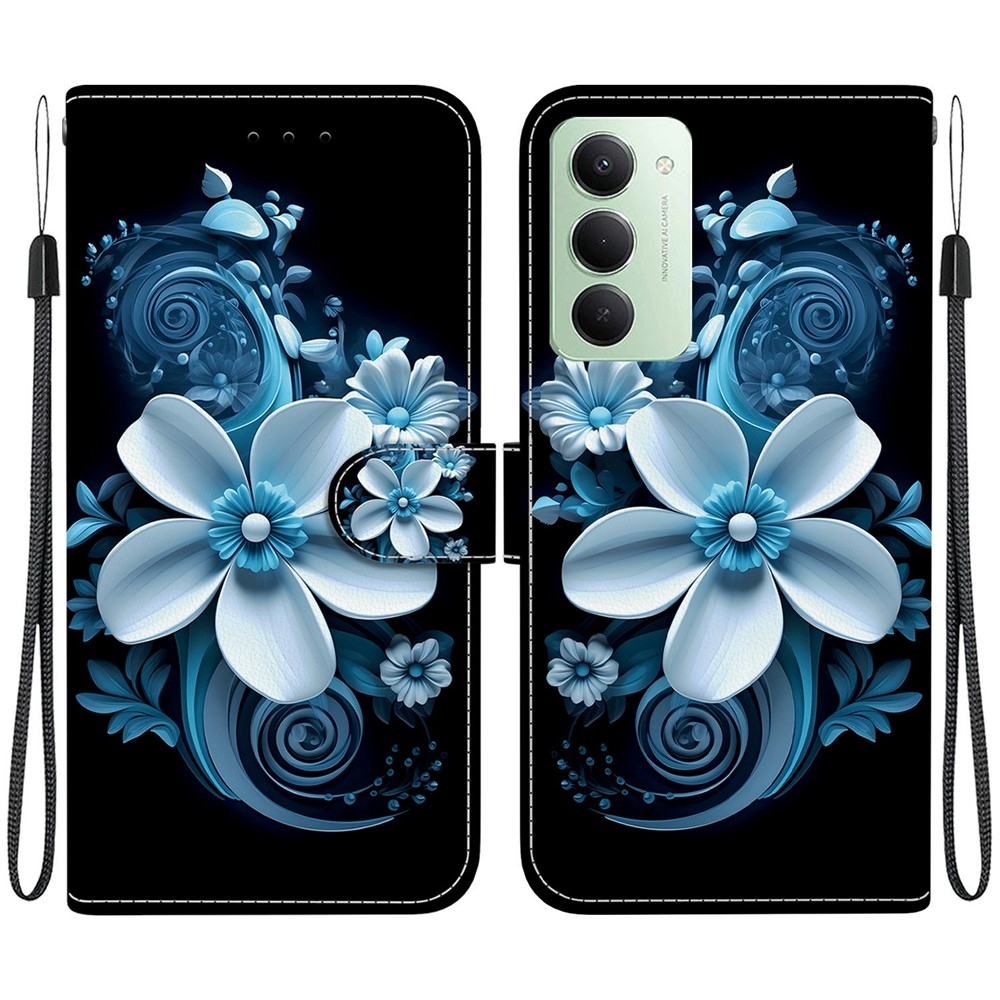Versatile knižkové púzdro na Xiaomi Redmi 15 4G (171mm) - orchidea
