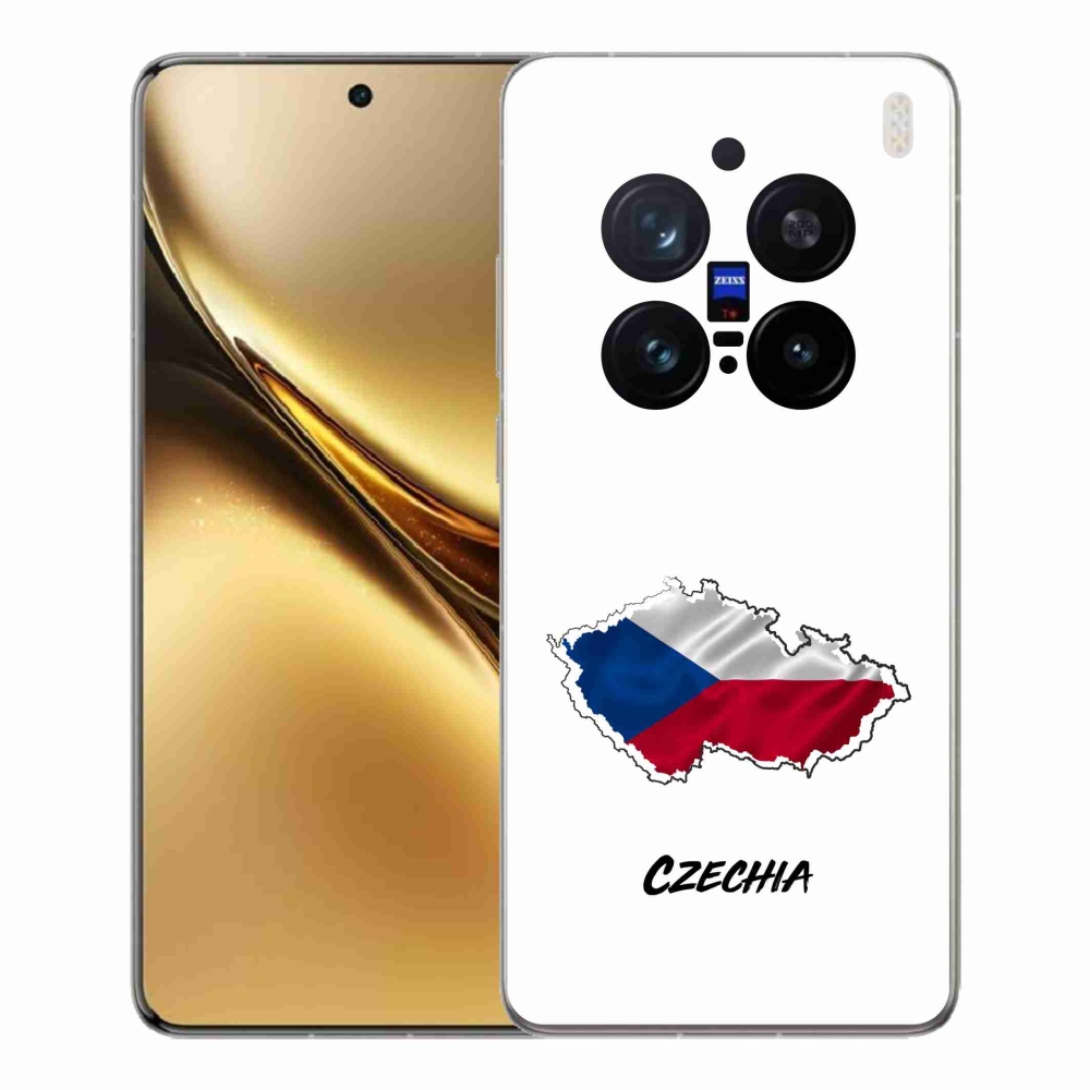 Gélový kryt mmCase na Vivo X200 Pro 5G - Czechia biele pozadie