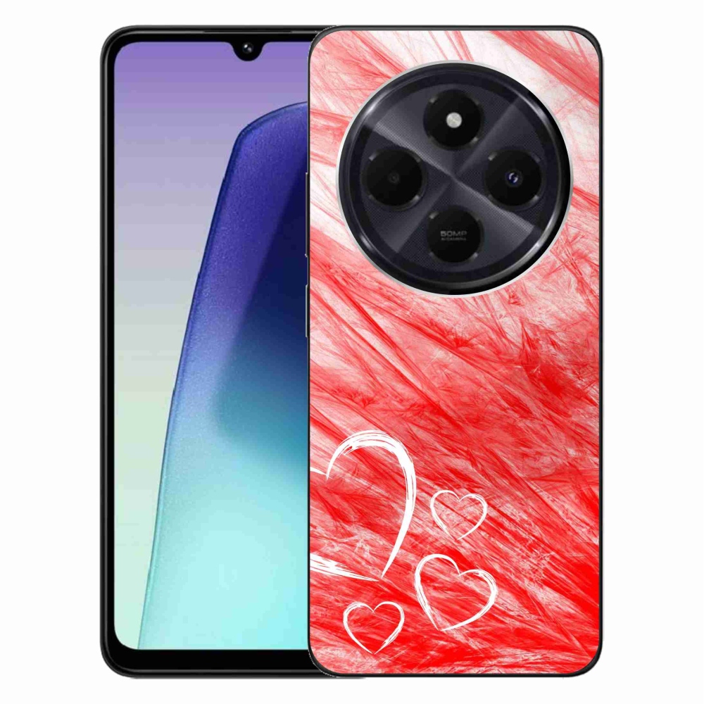 Gélový kryt mmCase na Xiaomi Redmi 14C/Poco C75 - heart