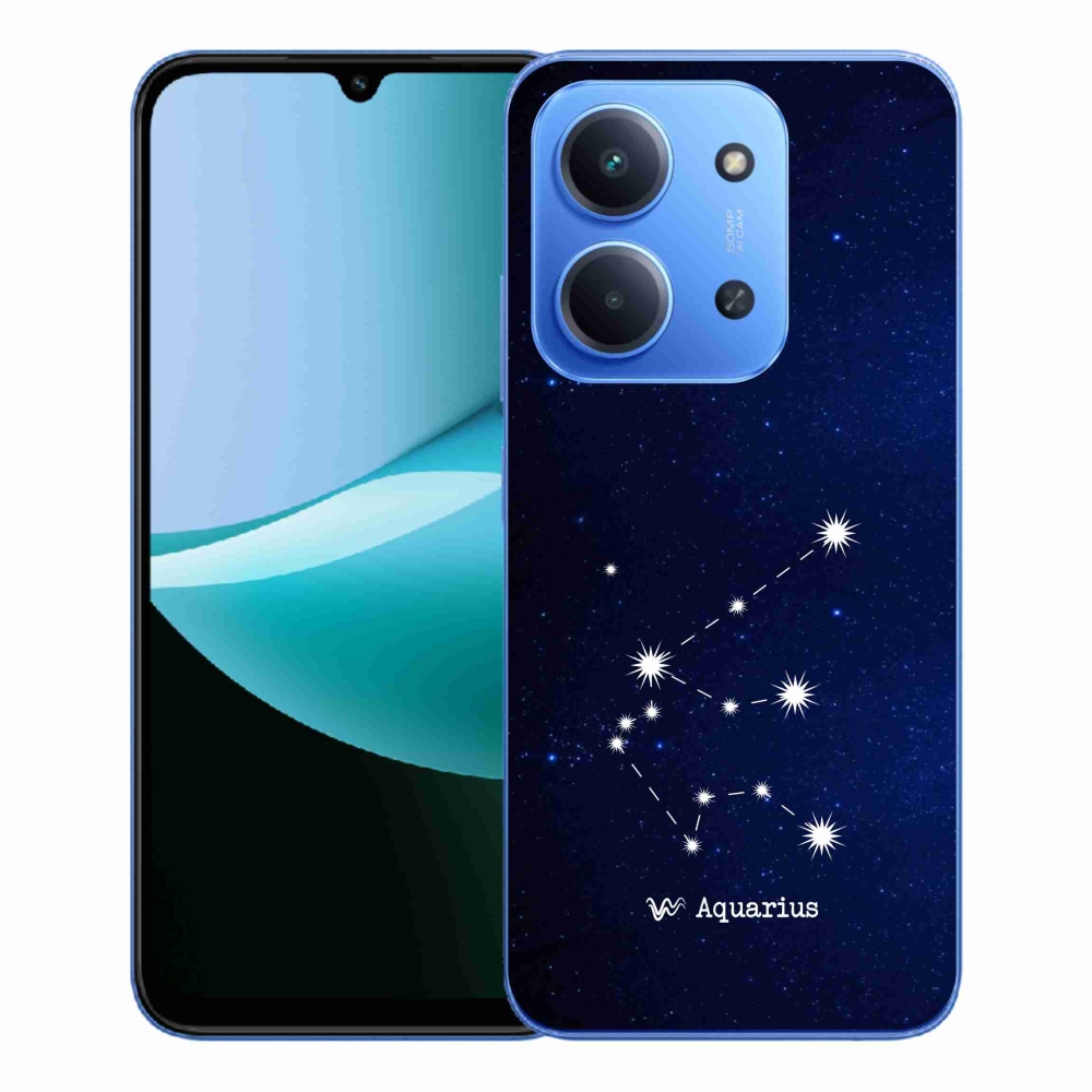 Gélový kryt mmCase na Xiaomi Redmi 15C 4G/5G (173mm) - súhvezdie Vodnára