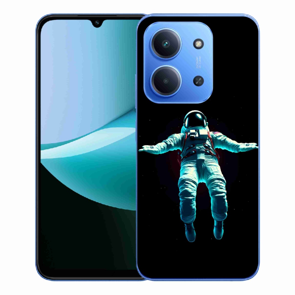 Gélový kryt mmCase na Xiaomi Redmi 15C 4G/5G (173mm) - kozmonaut