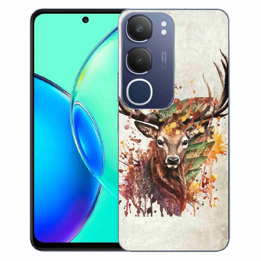 Gélový kryt mmCase na Vivo Y19s - jeleň 1