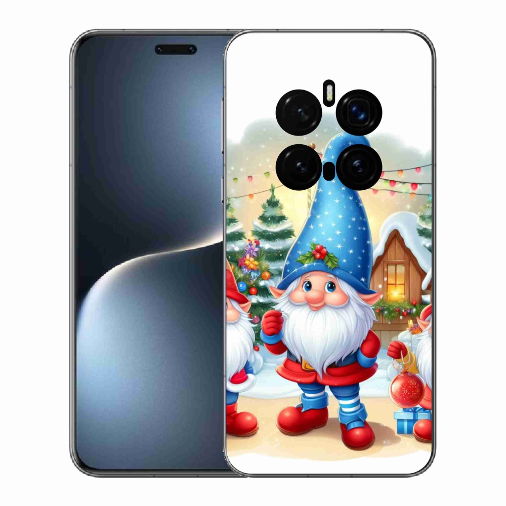 Gélový kryt mmCase na Honor Magic 7 Pro 5G - vianočné škriatkovia