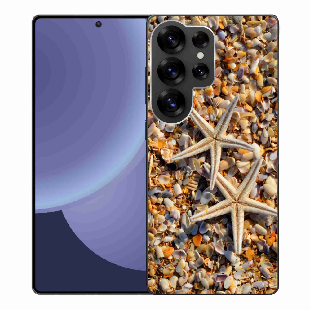 Gélový kryt mmCase na Samsung Galaxy S25 Ultra - morské hviezdice
