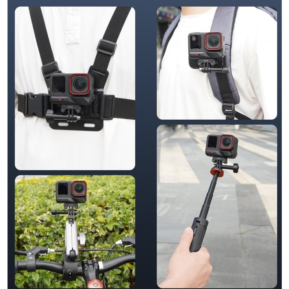 BRDRC magnetický rýchloupínací adaptér pre Insta360 Ace Pro a Ace Pro 2