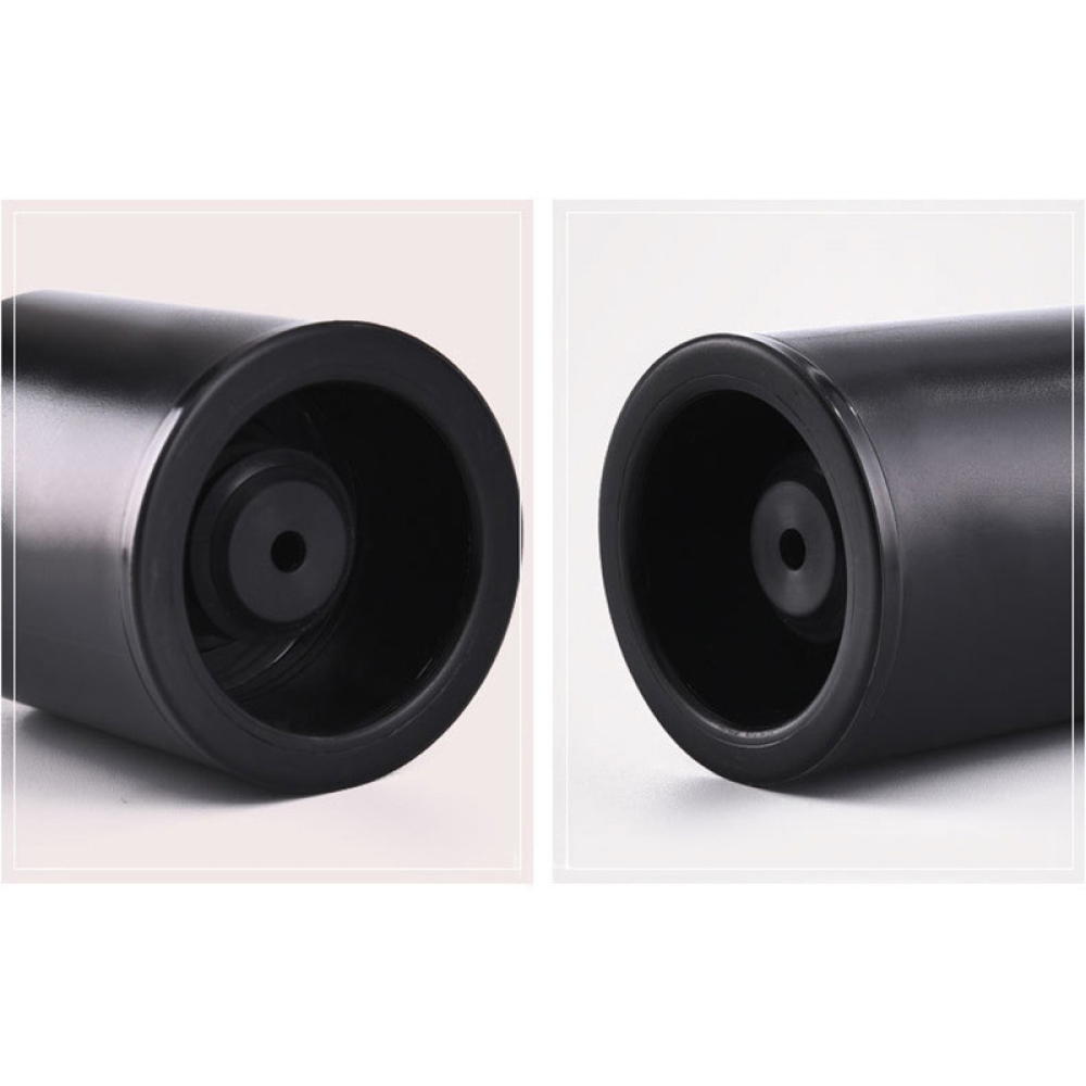 Uzáver na víno a prosecco s ukazovateľom dátumu - čierny