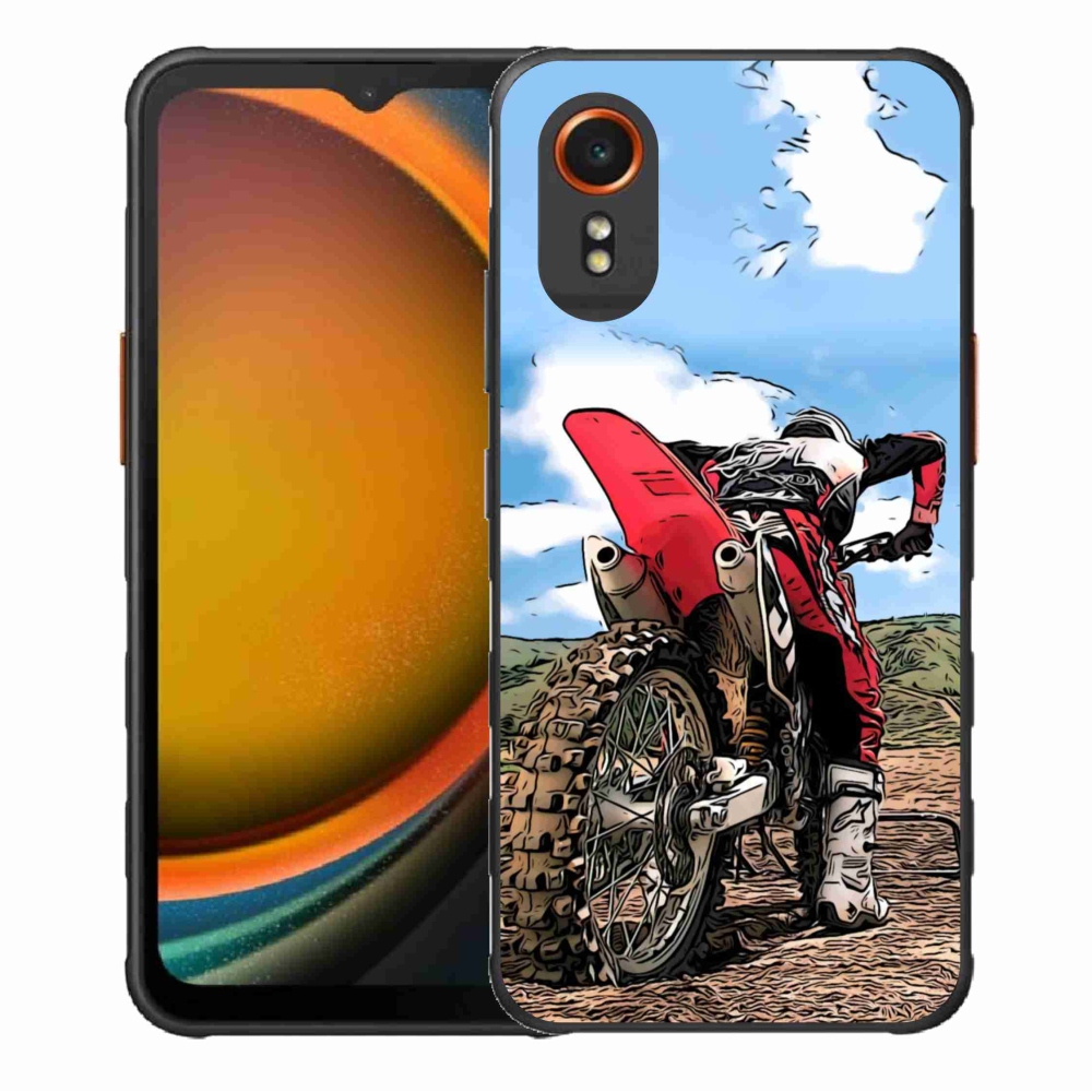 Gélový kryt mmCase na Samsung Galaxy Xcover 7 - moto