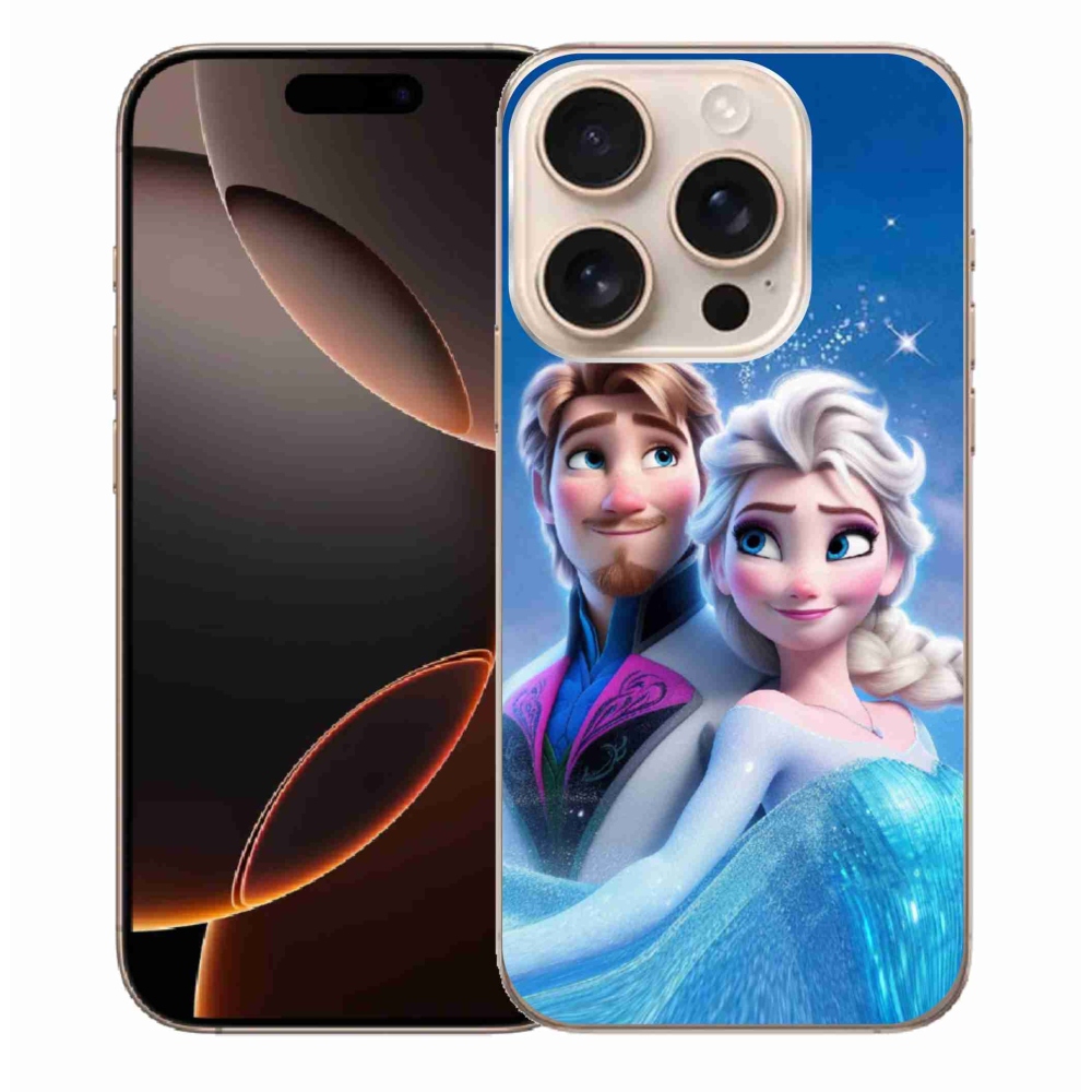 Gélový kryt mmCase na iPhone 16 Pro Max - ľadové kráľovstvo 1