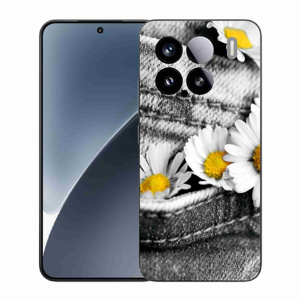 Gélový kryt mmCase na Xiaomi 15 - margarétky