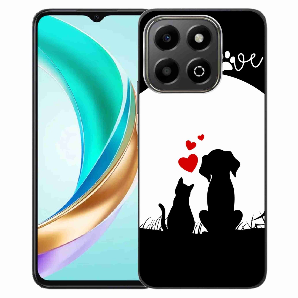 Gélový kryt mmCase na Honor X6b - zvieracia láska