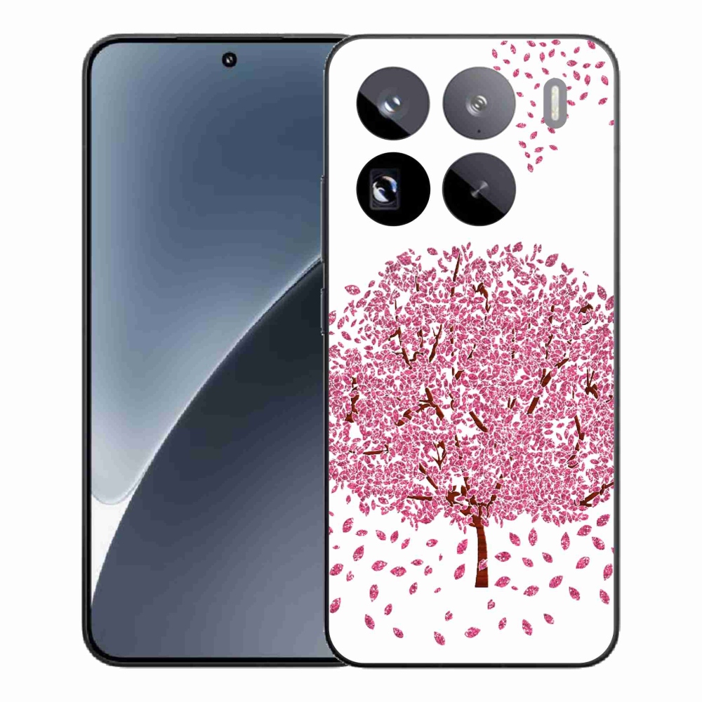 Gélový kryt mmCase na Xiaomi 15 Pro - kreslený strom s listami