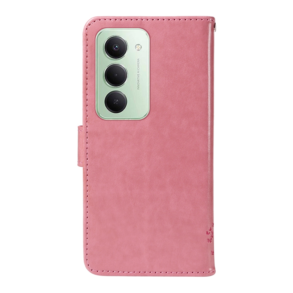 Trees knižkové púzdro na Xiaomi Redmi 15 4G (171mm) - ružové