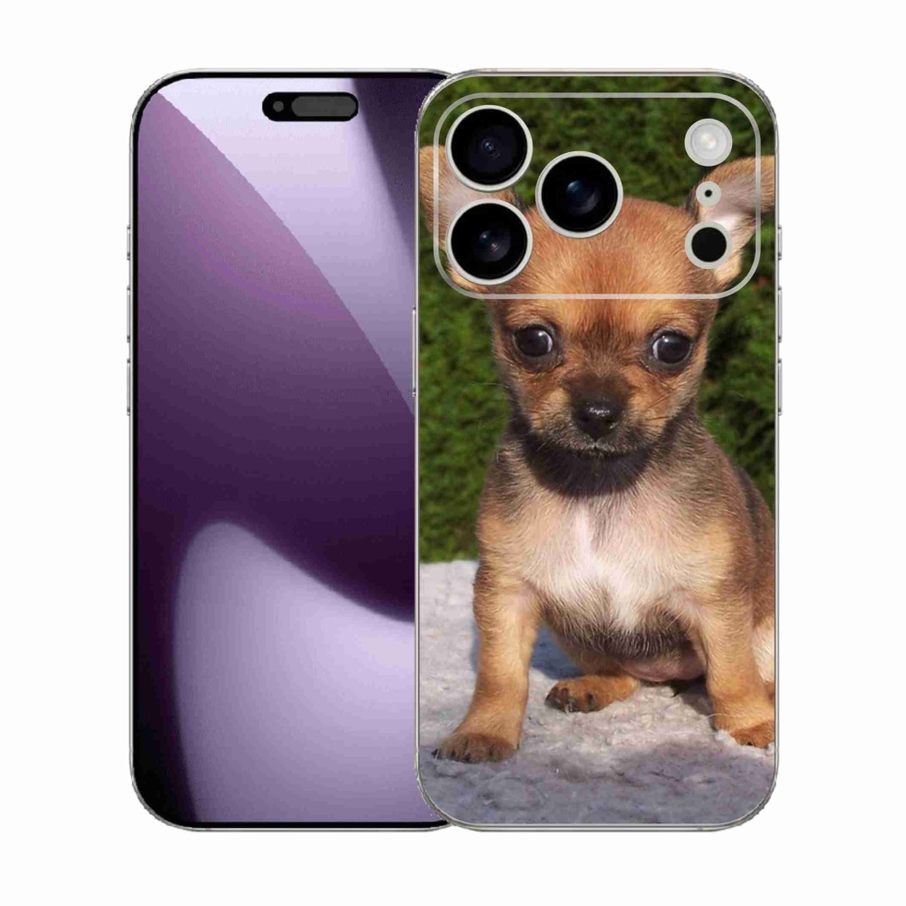 Gélový kryt mmCase na iPhone 17 Pro - čivava 3