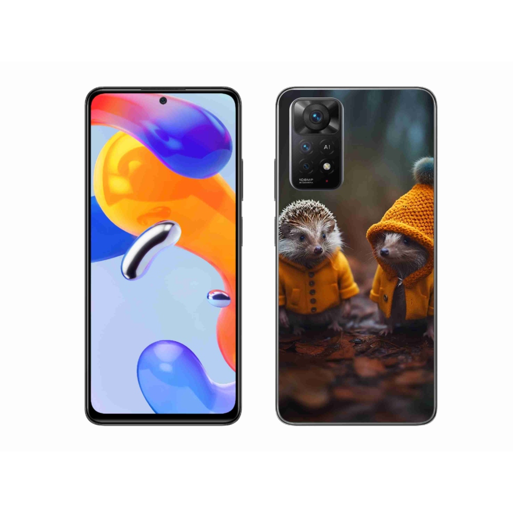 Gélový kryt mmCase na Xiaomi Redmi Note 11 Pro 4G/5G - ježkovia