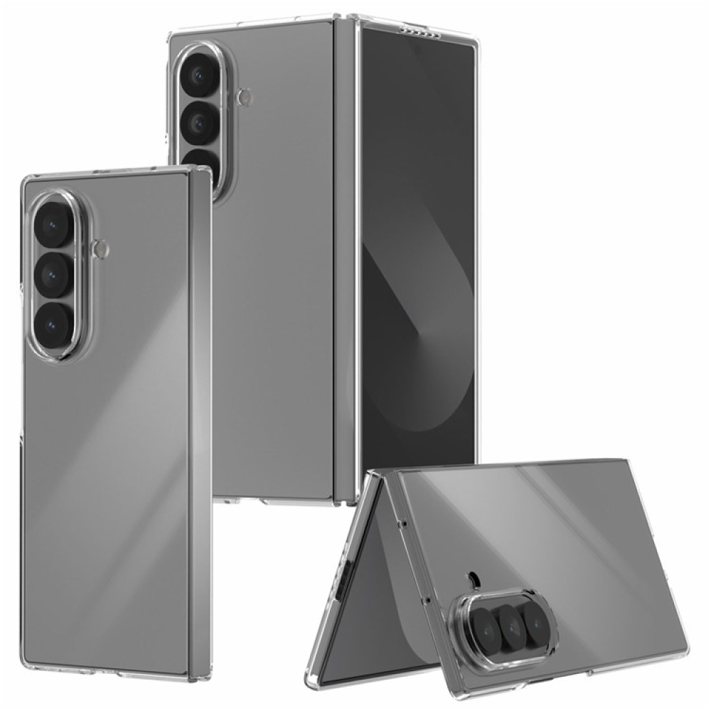 Plastový kryt na Samsung Galaxy Z Fold7 5G - priehľadný