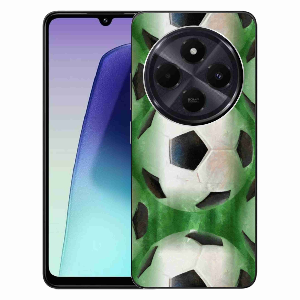 Gélový kryt mmCase na Xiaomi Redmi 14C/Poco C75 - futbalová lopta
