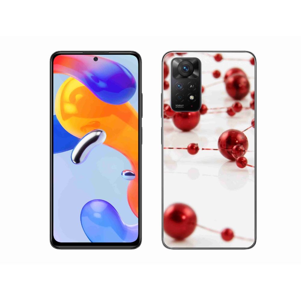 Gélový kryt mmCase na Xiaomi Redmi Note 11 Pro 4G/5G - vianočná reťaz