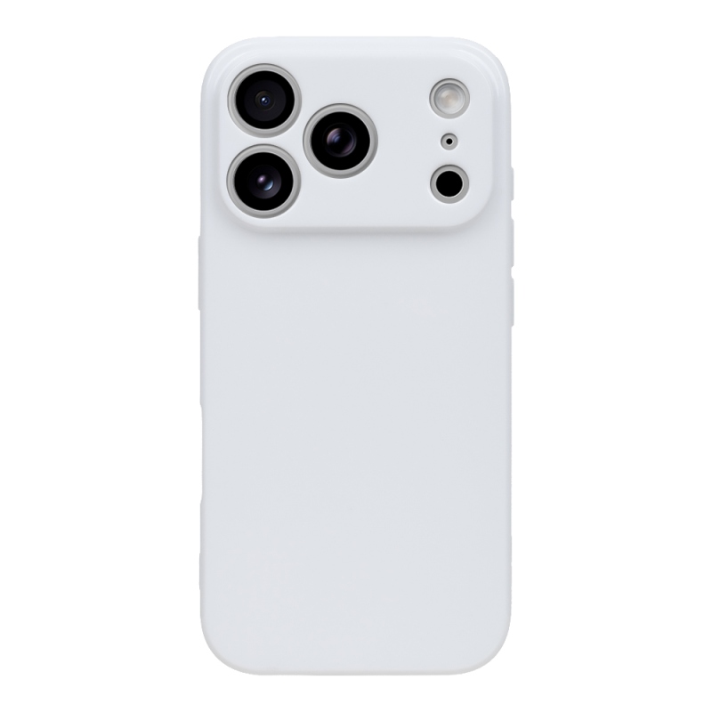 OBAL:ME Lesklé puzdro pre Apple iPhone 18 Pro, biele