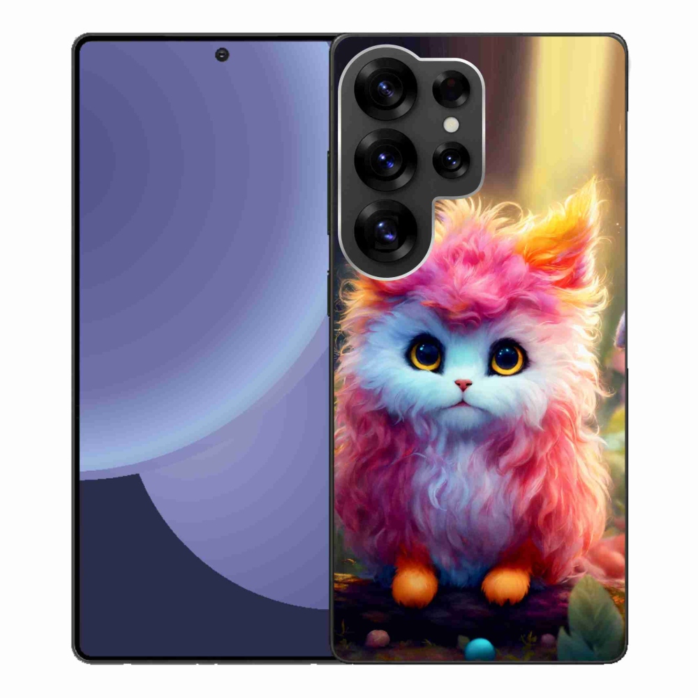 Gélový kryt mmCase na Samsung Galaxy S25 Ultra - roztomilé mačiatko 5
