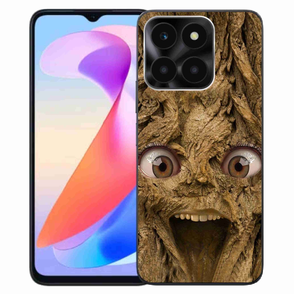 Gélový kryt mmCase na Honor X6a - veselý strom s očami