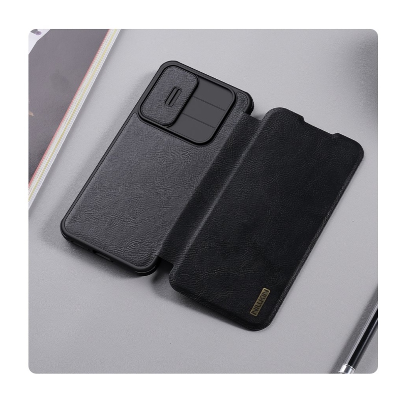Nillkin Qin Book PRO Puzdro pre Samsung Galaxy A56 5G Brown