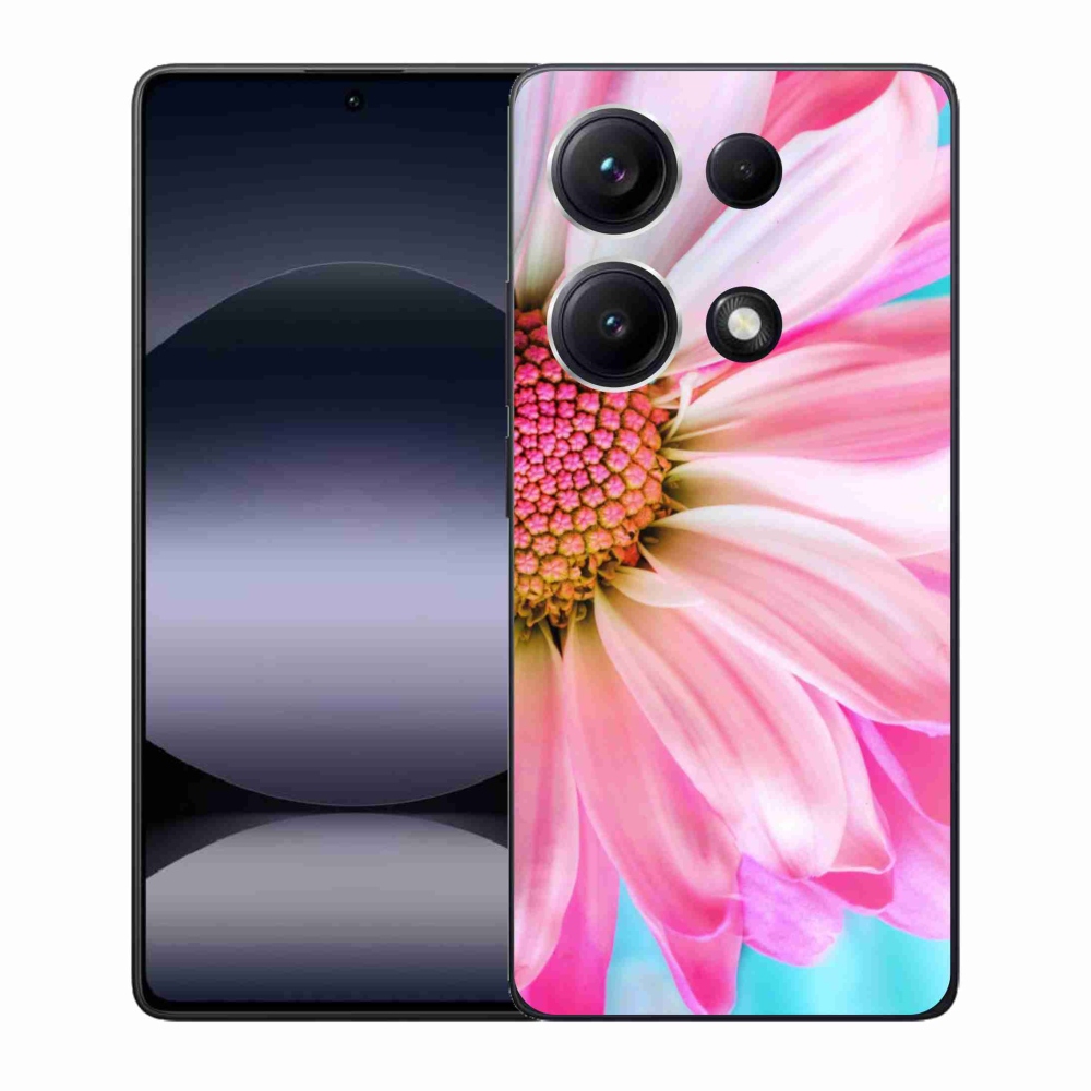 Gélový kryt mmCase na Xiaomi Redmi Note 14S - ružový kvet
