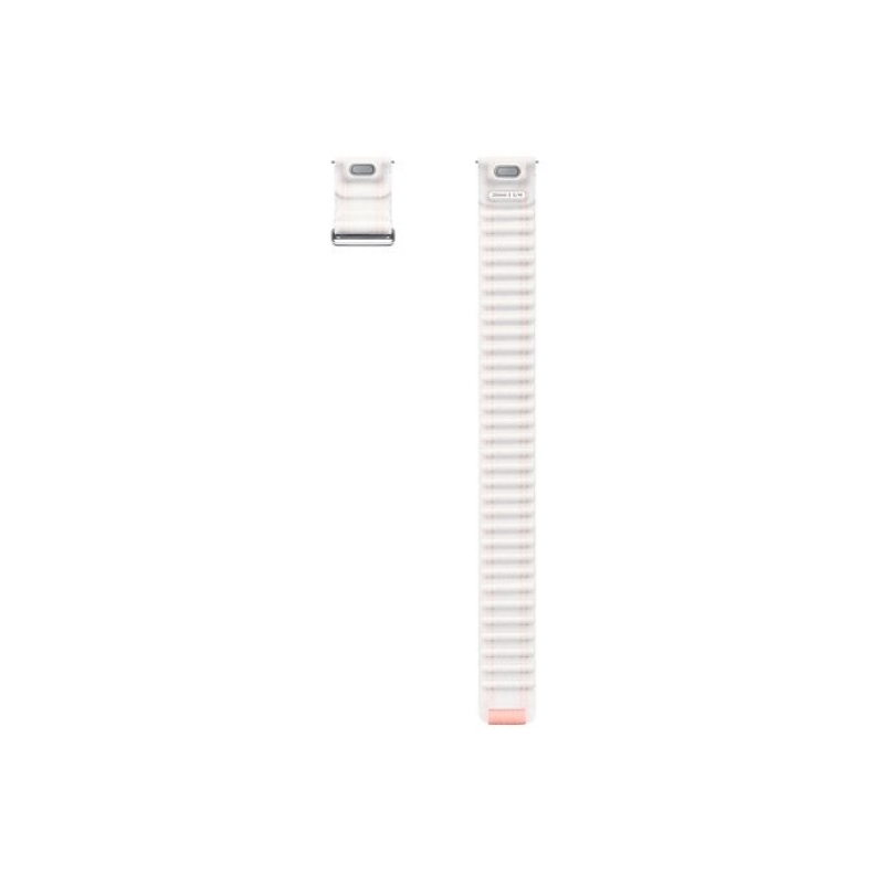 ET-SVL30SWE Samsung Galaxy Watch 4/5/6/7 Textilný Remienok 20mm S/M Pink/White