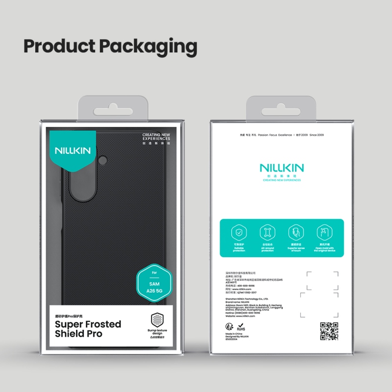 Nillkin Super Frosted PRO Zadný Kryt pre Samsung Galaxy A26 5G Black