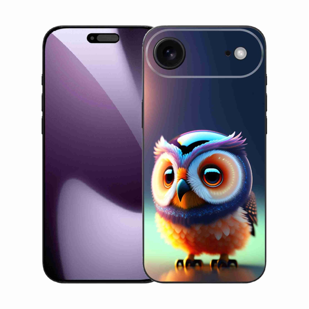 Gélový kryt mmCase na iPhone 17 Air - malá sova
