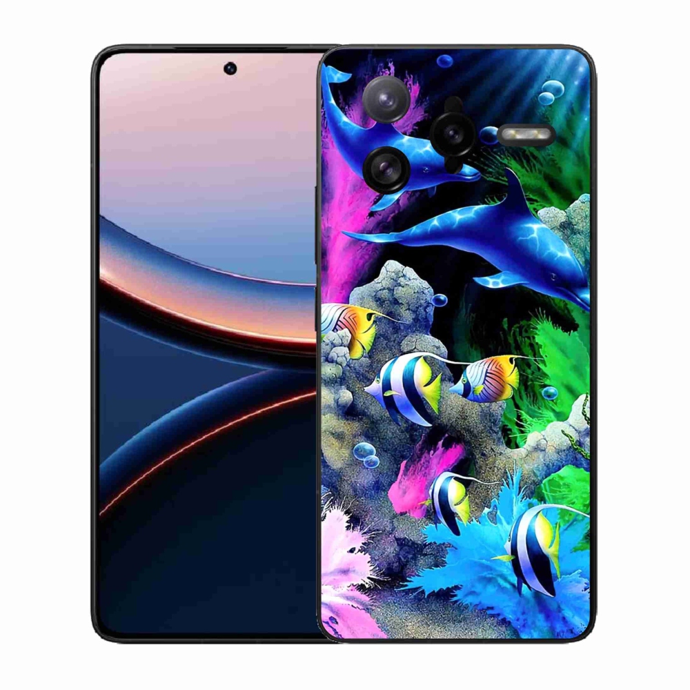 Gélový kryt mmCase na Xiaomi Poco F7 Ultra - morský svet