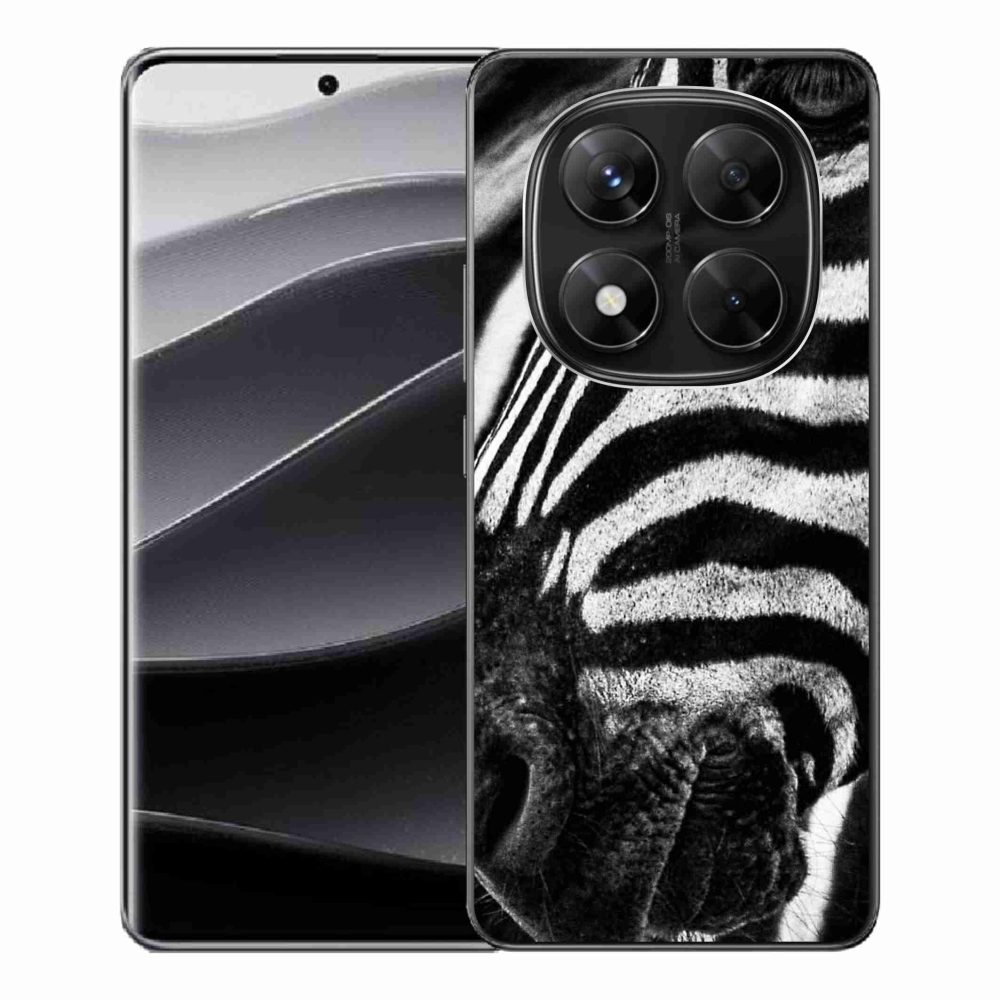 Gélový kryt mmCase na Xiaomi Redmi Note 14 Pro 5G/Poco X7 5G - zebra