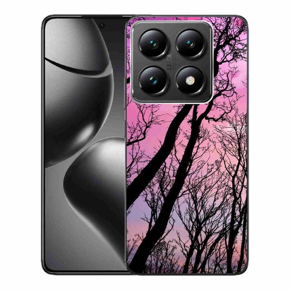 Gélový kryt mmCase na Xiaomi 14T Pro - spadané stromy