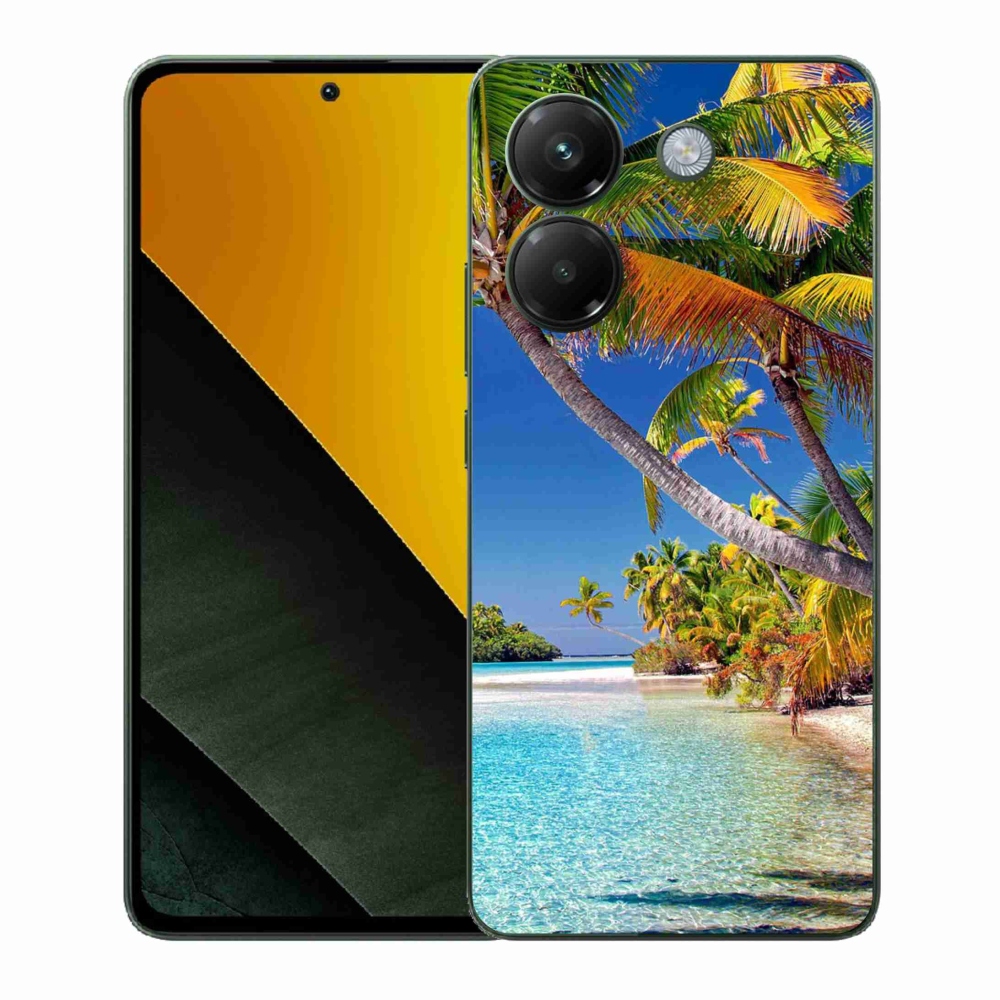 Gélový kryt mmCase na Xiaomi Poco M7 Pro 5G - morská pláž