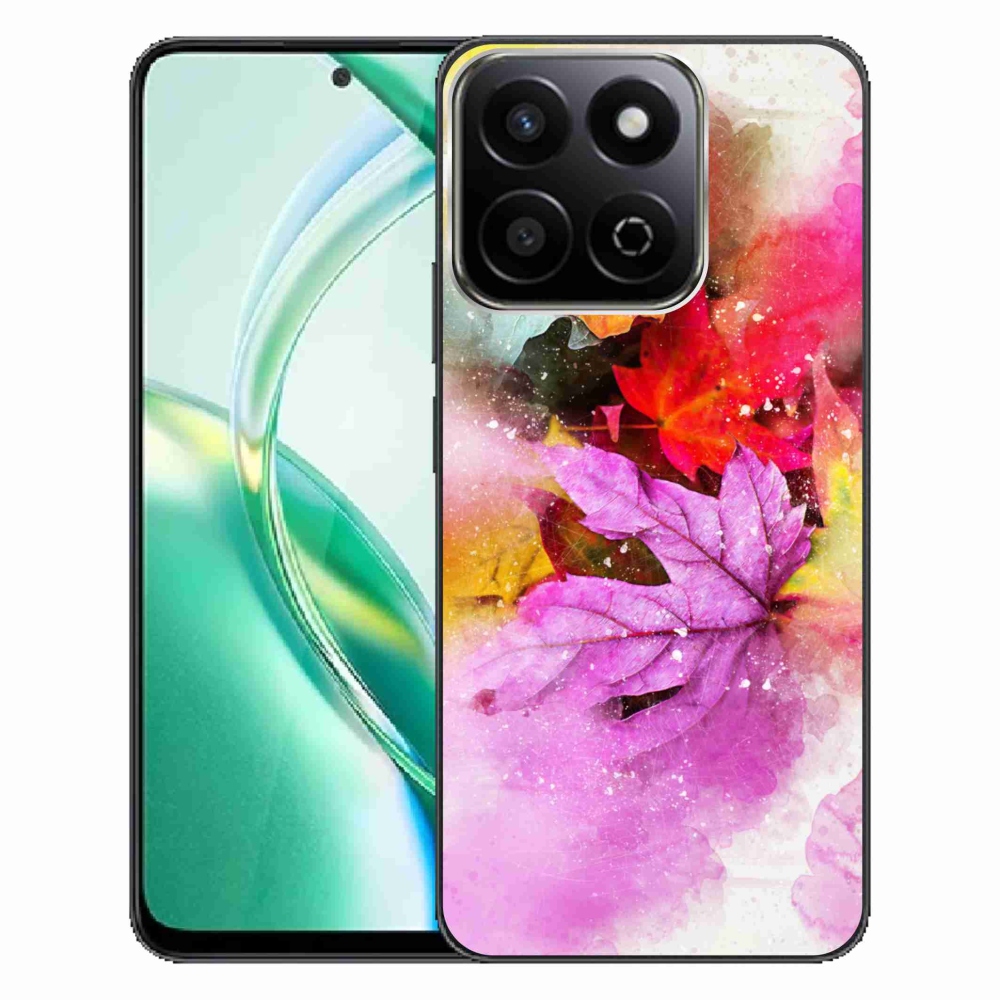 Gélový kryt mmCase na Honor 200 Smart 5G - farebné listy