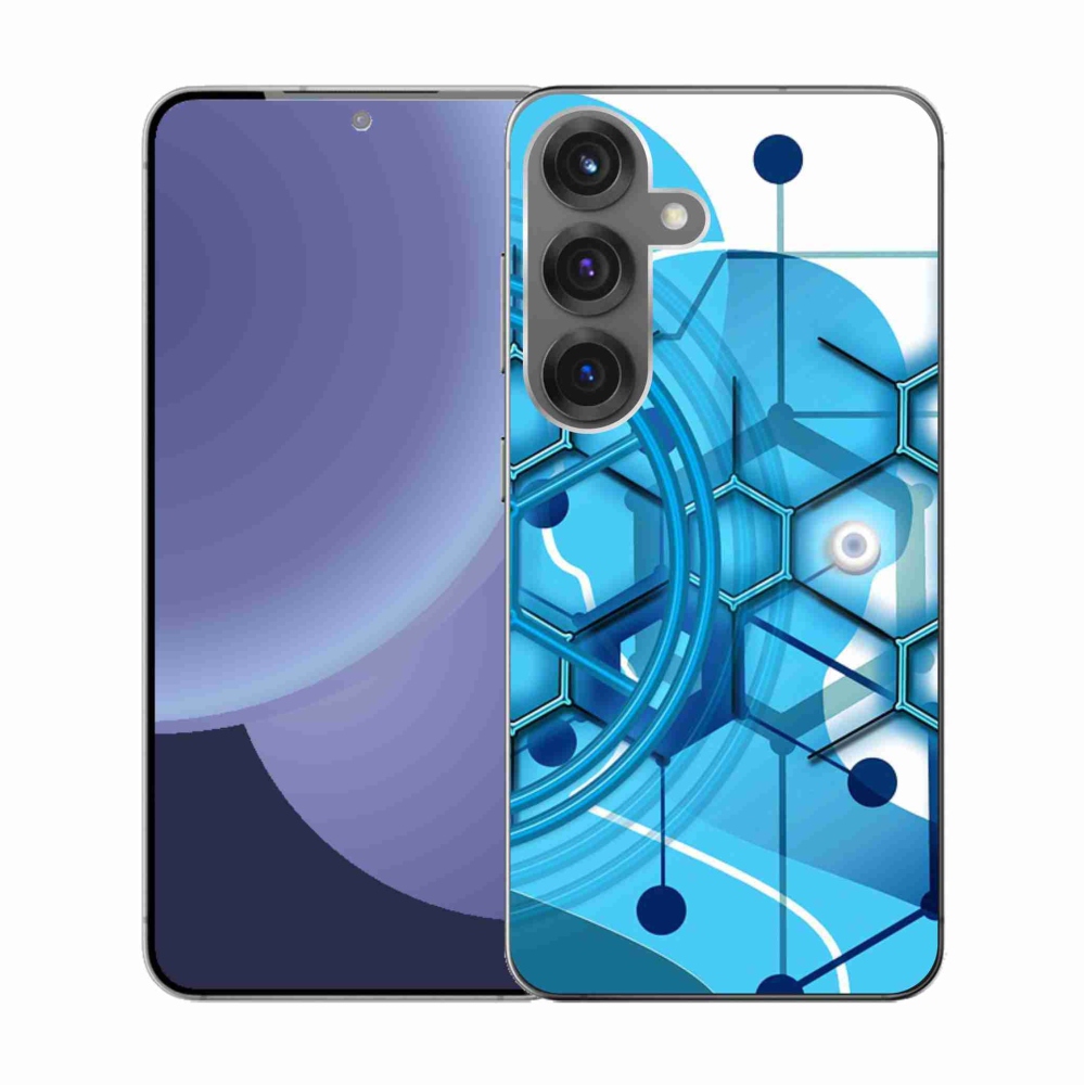 Gélový kryt mmCase na Samsung Galaxy S25 - abstraktný vzor 2