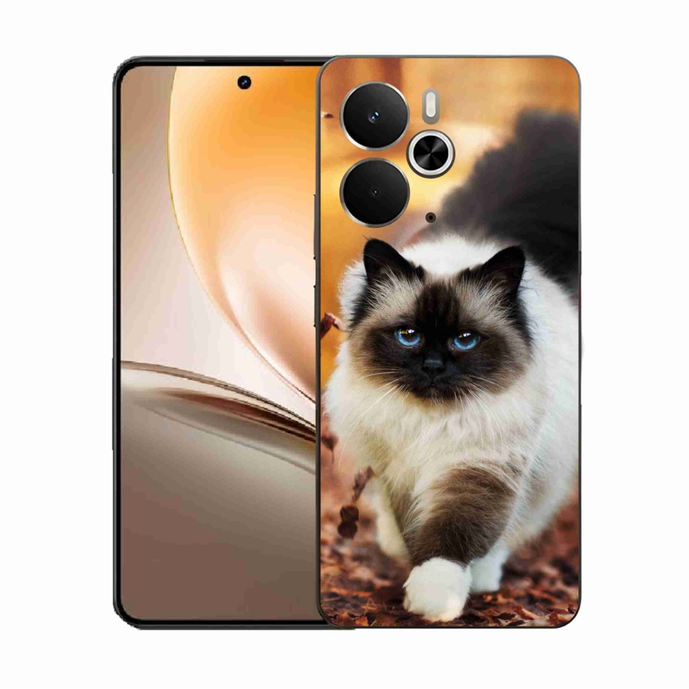 Gélový kryt mmCase na Realme 14 5G - mačka