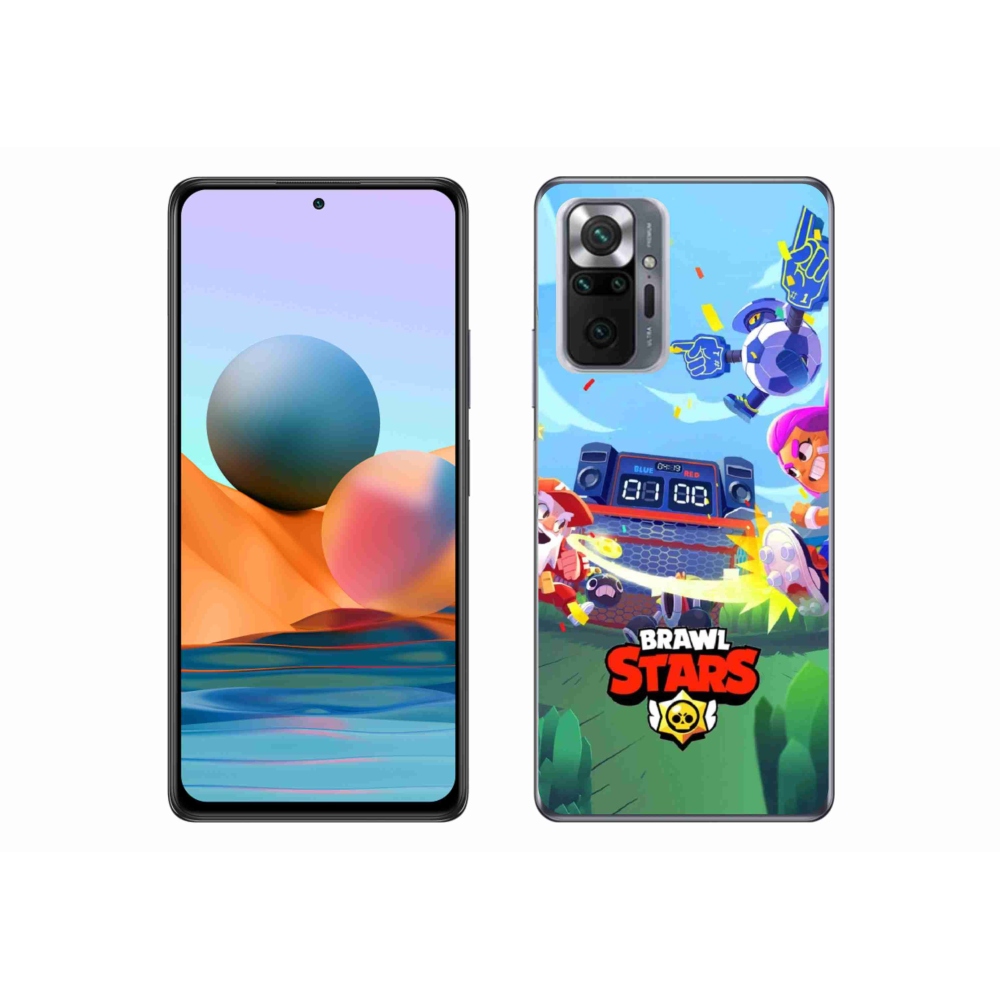 Gélový kryt mmCase na Xiaomi Redmi Note 10 Pro - brawl stars 1