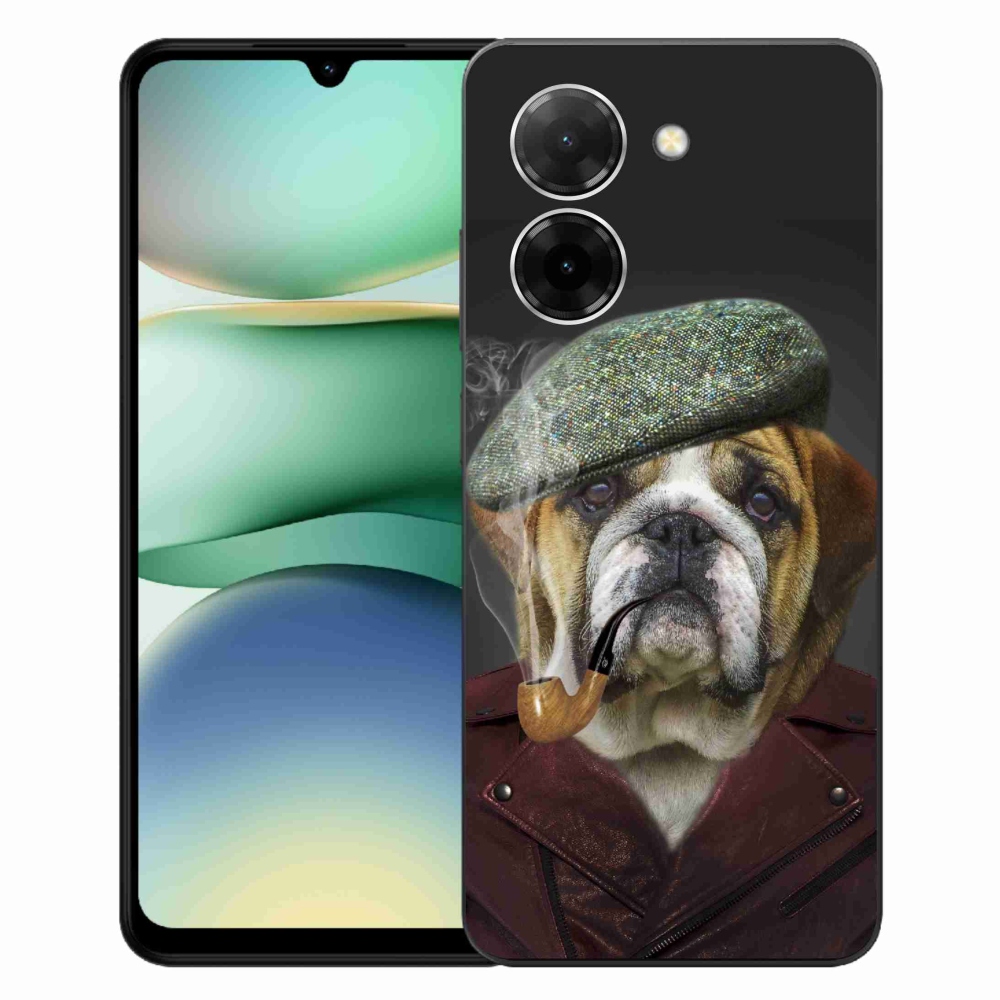 Gélový kryt mmCase na Xiaomi Redmi A5 - pes s fajkou