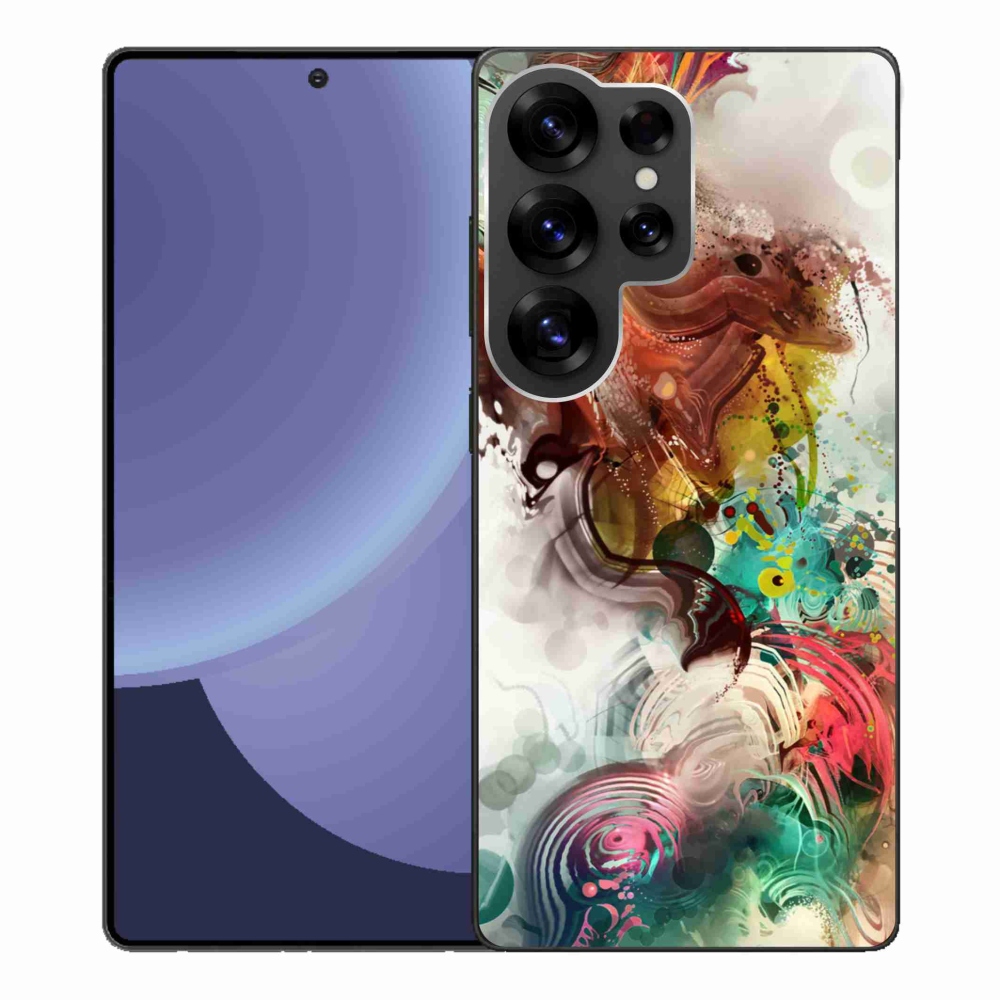 Gélový kryt mmCase na Samsung Galaxy S25 Ultra - abstrakt 1