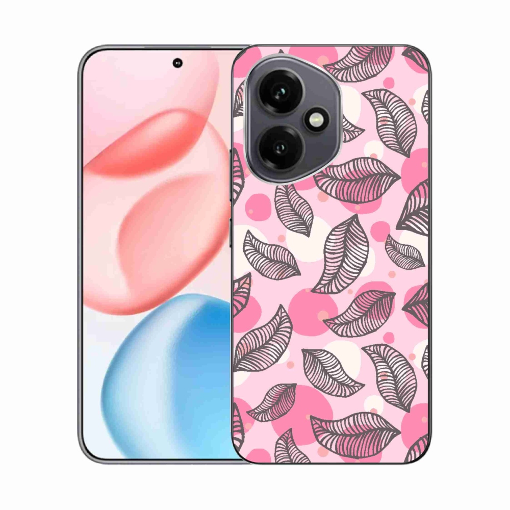 Gélový kryt mmCase na Honor 400 - kreslené padajúce listy