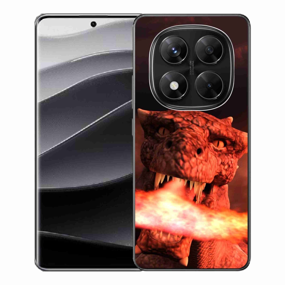 Gélový kryt mmCase na Xiaomi Redmi Note 14 Pro 5G/Poco X7 5G - drak