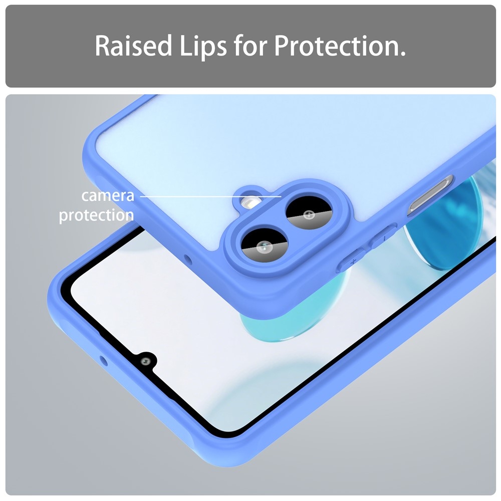Proof gélový obal s pevným chrbtom na Samsung Galaxy A07 4G - svetlomodrý