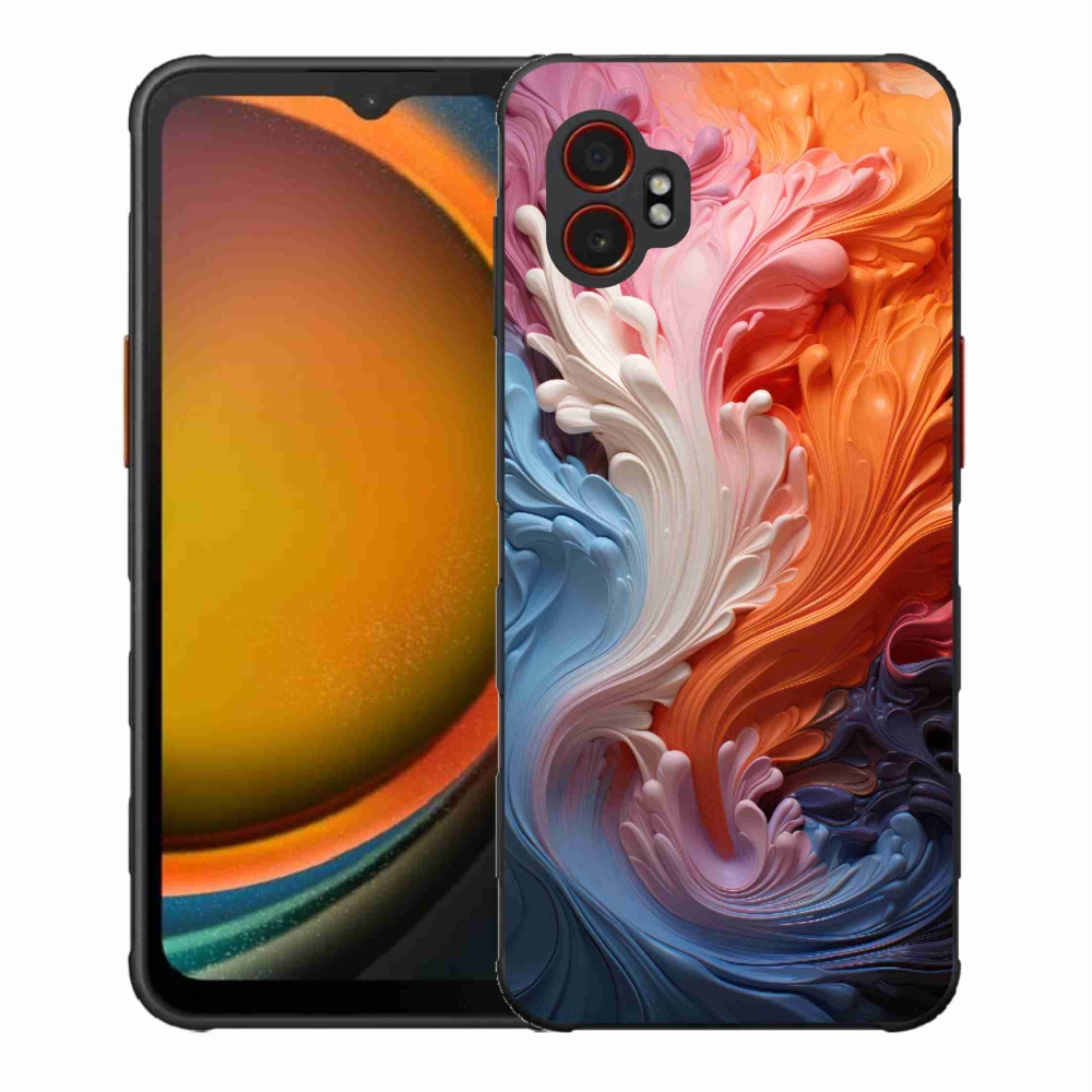 Gélový kryt mmCase na Samsung Galaxy Xcover 7 Pro - abstraktný motív 8
