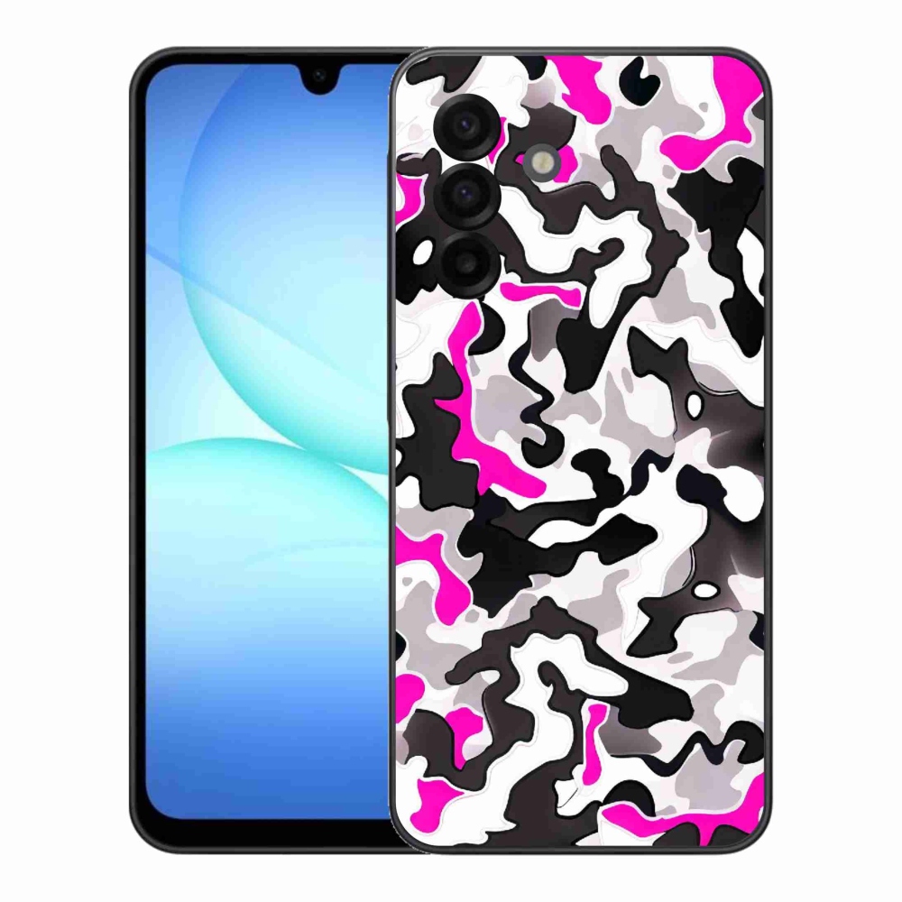 Gélový kryt mmCase na Samsung Galaxy A17 4G/5G - maskáčový vzor 5