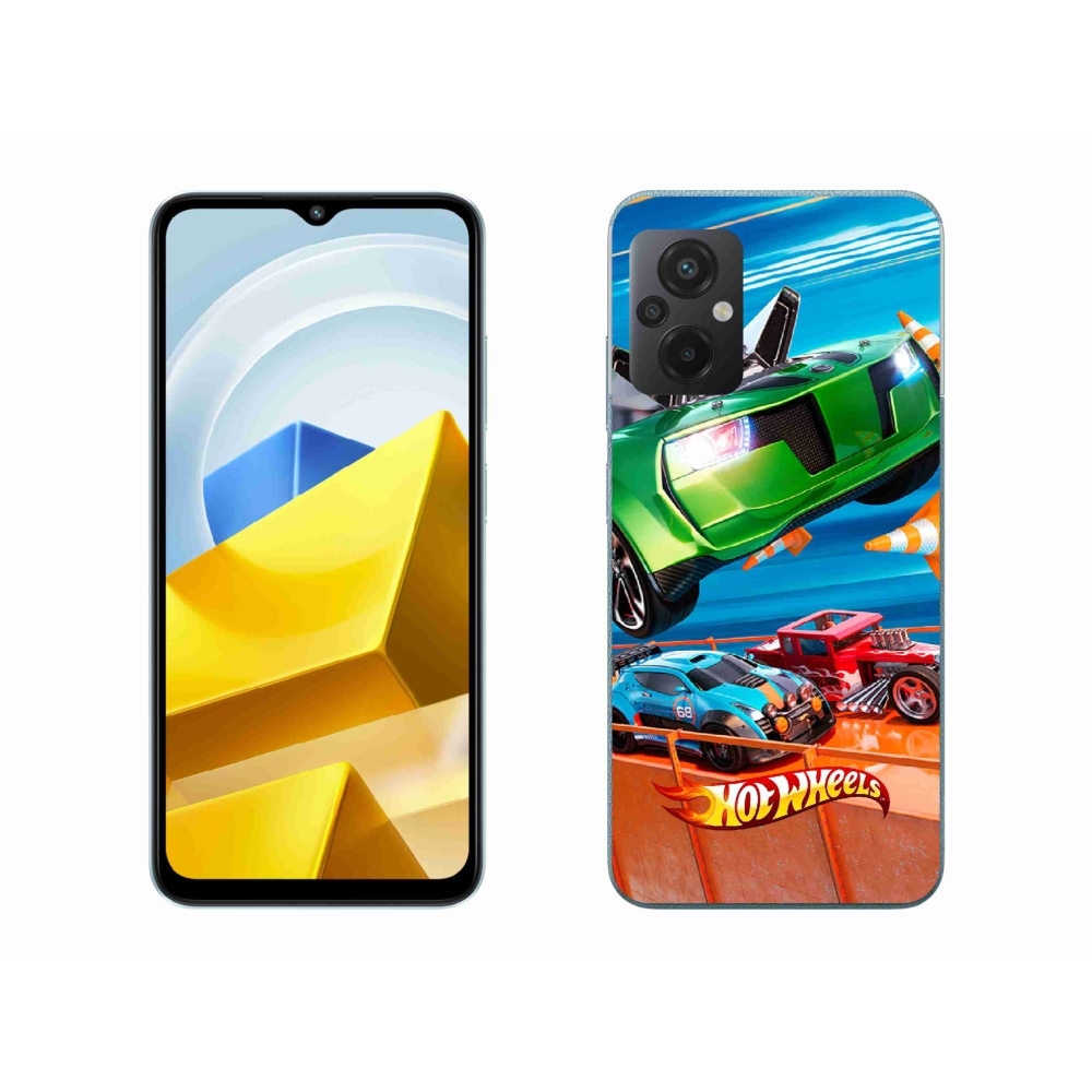 Gélový kryt mmCase na Xiaomi Poco M5 4G - hot wheels 1