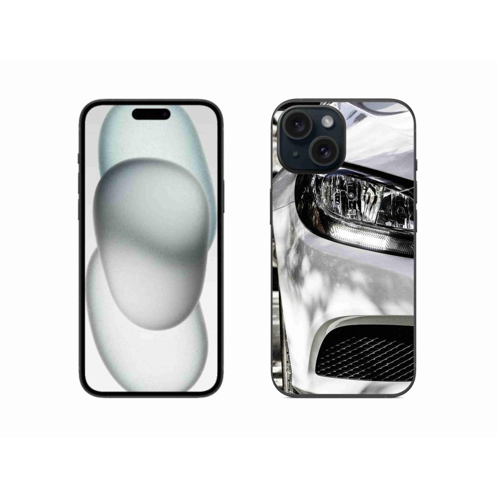 Gélový kryt mmCase na iPhone 15 - auto