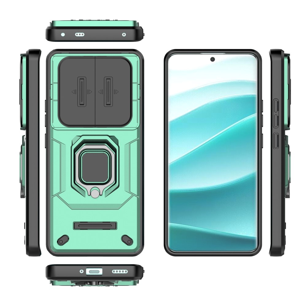 Lens odolný kryt na Xiaomi Redmi Note 14 Pro+ 5G - zelený