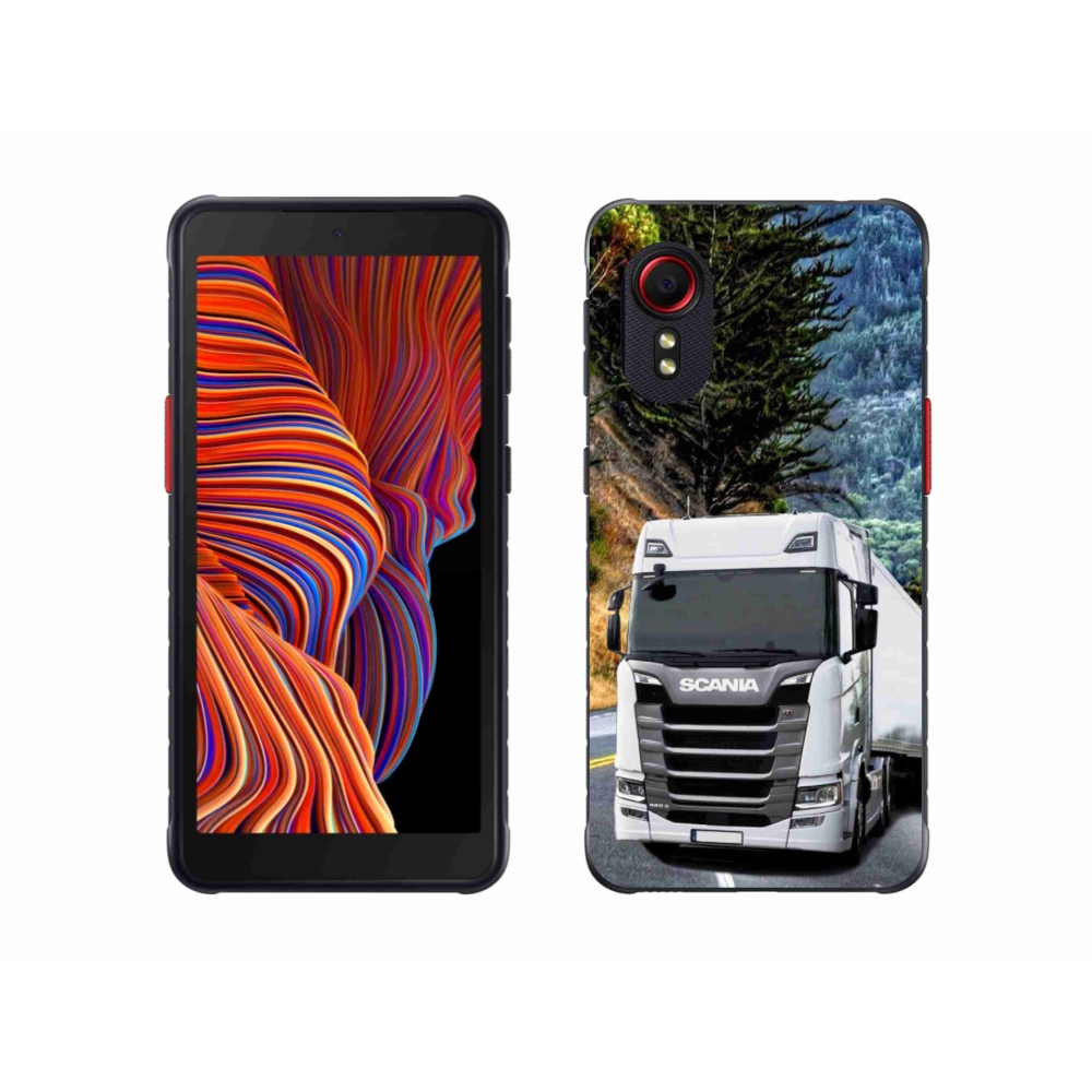 Gélový kryt mmCase na Samsung Galaxy Xcover 5 - kamión 1