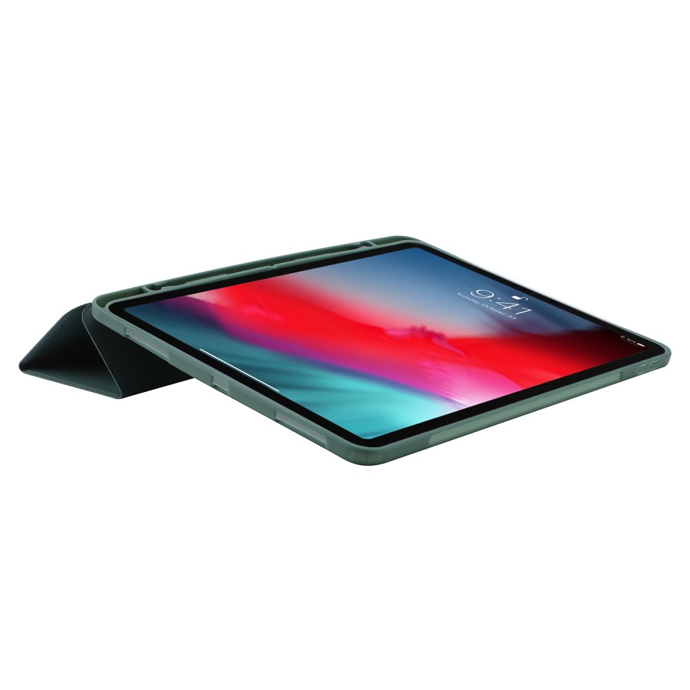 Chytré polohovateľné puzdro na iPad Pro 11 (2020/21/22) - tmavozelené