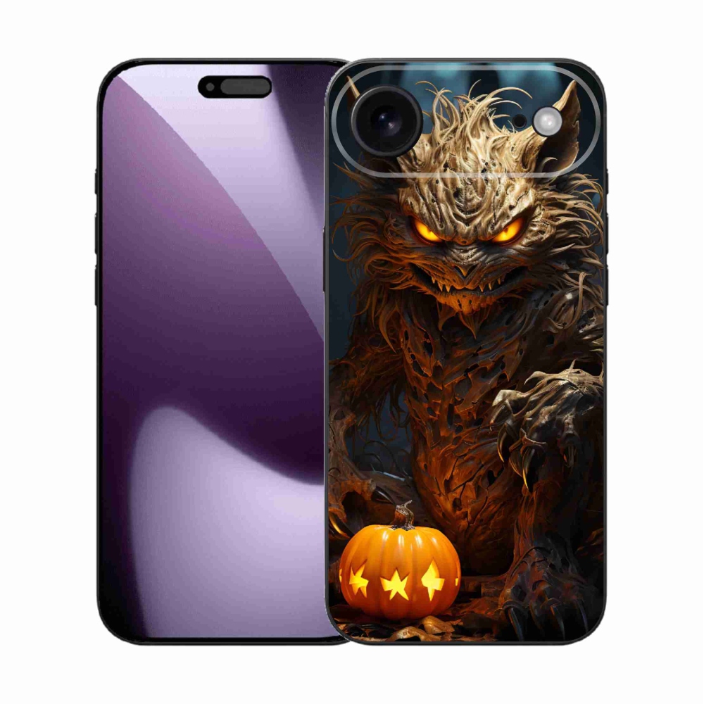 Gélový kryt mmCase na iPhone 17 Air - halloweenska príšera